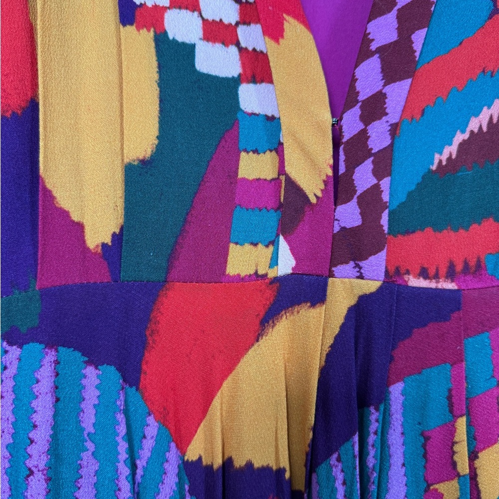 FARM Rio Multicolor Abstract Maxi Dress - Picture 4 of 4